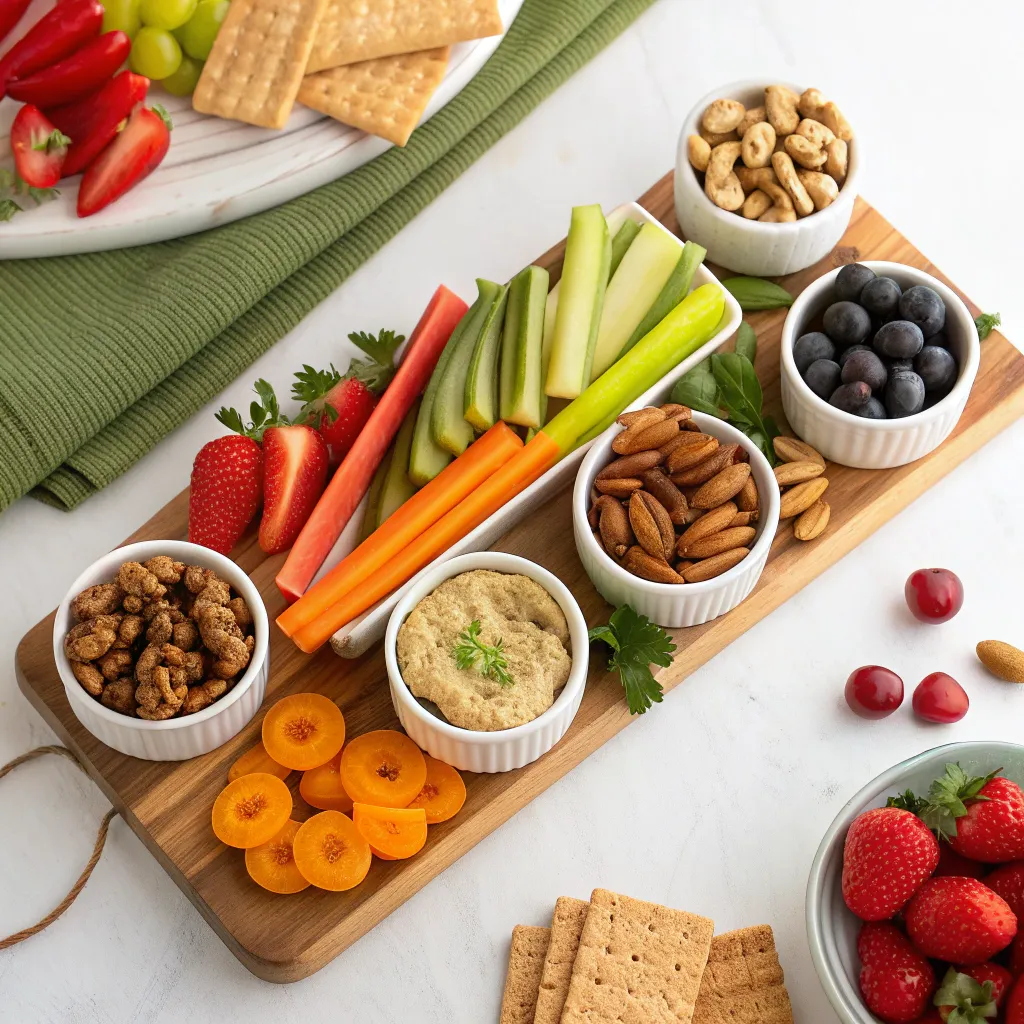 Variety of Vegan Snacks